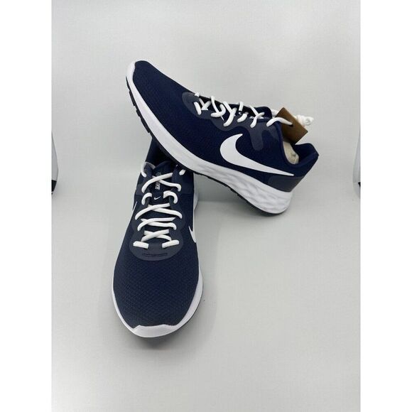 Nike Revolution 6 Road Running Sneaker Midnight Navy Blue Size 13 DC3728-401 - Picture 1 of 5